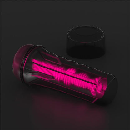 LOVETOY - LUMINO PLAY MASTURBATOR PINK GLOW 8.5