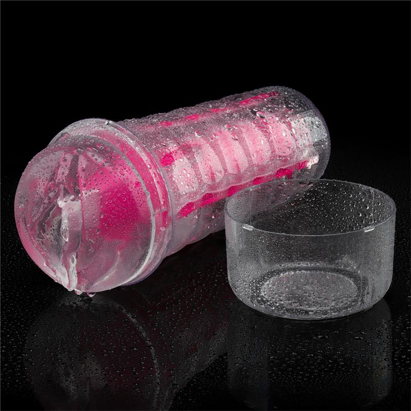 LOVETOY - LUMINO PLAY MASTURBATOR PINK GLOW 8.5