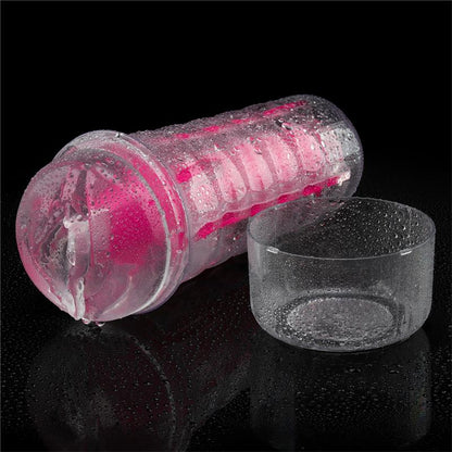 LOVETOY - LUMINO PLAY MASTURBATOR PINK GLOW 8.5