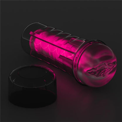 LOVETOY - LUMINO PLAY MASTURBATOR PINK GLOW 8.5