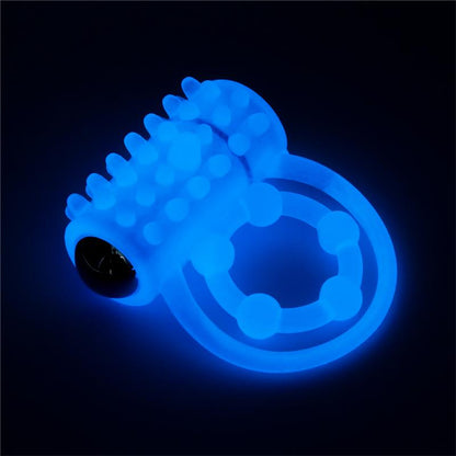 LOVETOY - LUMINO PLAY VIBRATIN RING BLUE LIGHT
