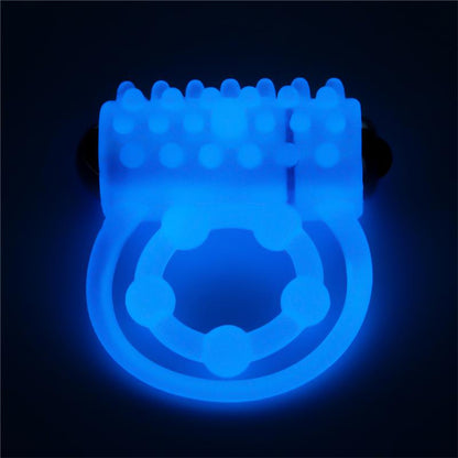 LOVETOY - LUMINO PLAY VIBRATIN RING BLUE LIGHT