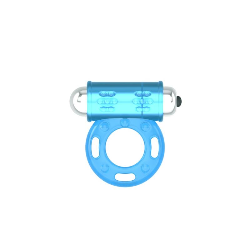 LOVETOY - LUMINO PLAY VIBRATING PENIS RING BLUE LIGHT