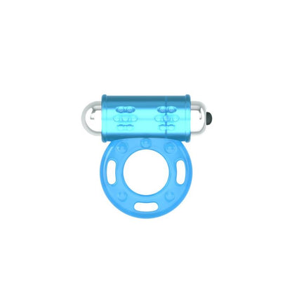 LOVETOY - LUMINO PLAY VIBRATING PENIS RING BLUE LIGHT