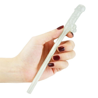 LOVETOY - LUMINOUS WILLY STRAWS PACK OF 9