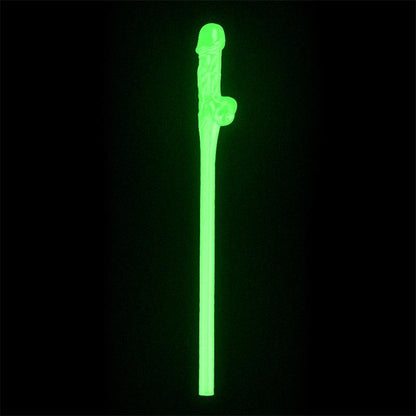 LOVETOY - LUMINOUS WILLY STRAWS PACK OF 9