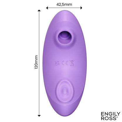 ENGILY ROSS - ESTIMULADOR CLITORIDIANO LUNA CON SUCCIÓN Y PULSACIÓN