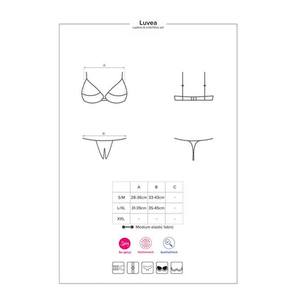 OBSESSIVE - LUVAE 2 PIECES SET