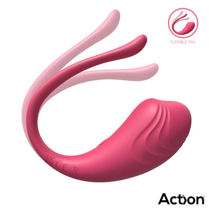 ACTION - LUVIA VIBRATING EGG WITH REMOTE CONTROL PINK