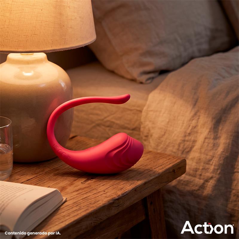 ACTION - LUVIA VIBRATING EGG WITH REMOTE CONTROL PINK