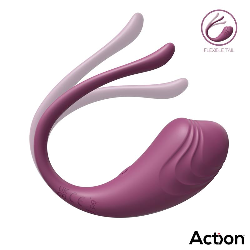 ACTION - LUVIA VIBRATING PURPLE EGG W/REMOTE CL.120