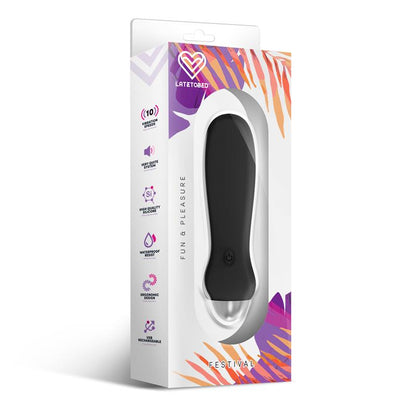 FESTIVAL - LUXO STIMULATOR 10 SPEEDS BLACK