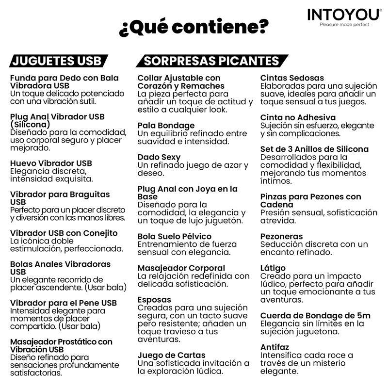 INTOYOU - LUXE - CALENDRIER ÉDITION LIMITÉE 24 PIÈCES