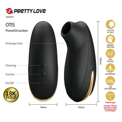 PRETTYLOVE - LUXURY SET QUEENS WITH 12 TOYS BLACK AND 18K GOLD
