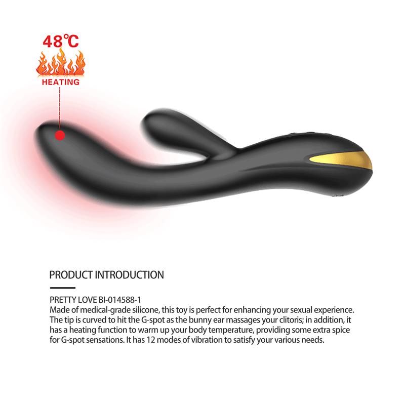 PRETTY LOVE - HECTOR ELECTROSHOCK VIBRATOR BY APP CONTROL PURPLE