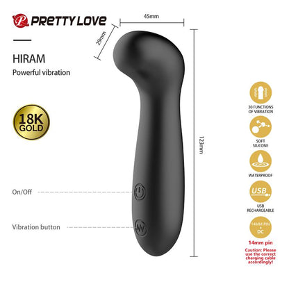 PRETTY LOVE - HECTOR ELECTROSHOCK VIBRATOR BY APP CONTROL PURPLE