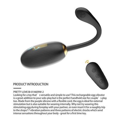 PRETTY LOVE - HECTOR ELECTROSHOCK VIBRATOR BY APP CONTROL PURPLE