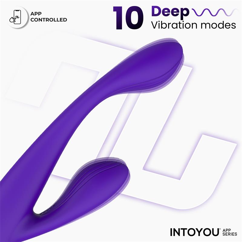 INTOYOU APP SERIES - LYRA G-SPOT RABBIT VIBRATOR WITH APP PURPLE