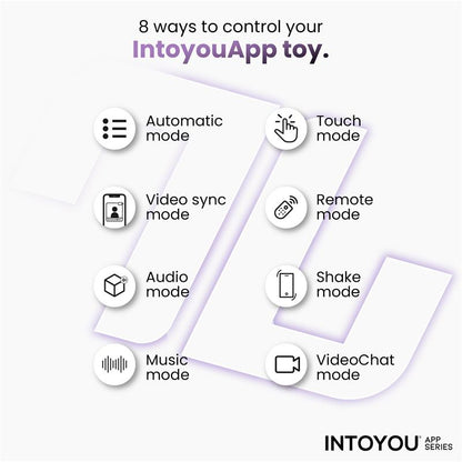 INTOYOU APP SERIES - LYRA G-SPOT RABBIT VIBRATOR WITH APP PURPLE