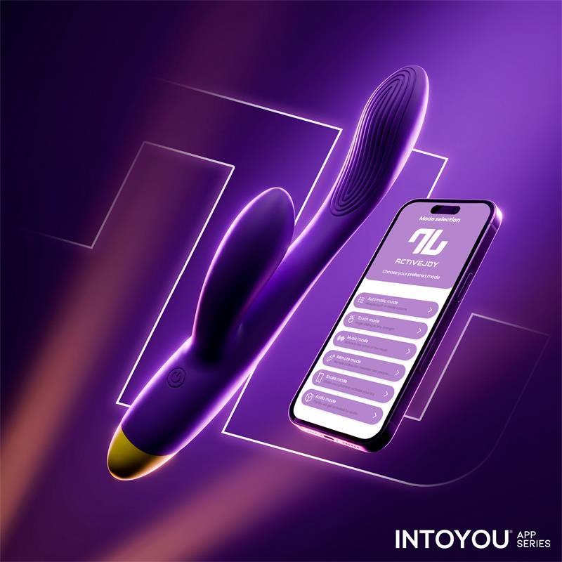 INTOYOU APP SERIES - LYRA G-SPOT RABBIT VIBRATOR WITH APP PURPLE