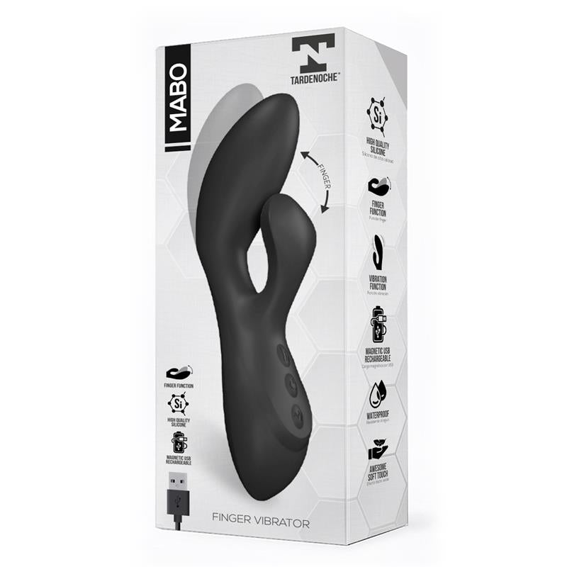 TARDENOCHE - MABO FINGER MOVEMENT G-SPOT VIBE UNIBODY SILICONE