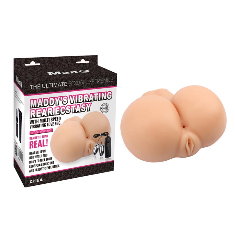CHISA - MADDYS VIBRATING REAR ECSTASY MASTURBATOR 23CM
