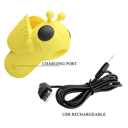 PRETTYLOVE - MAGIC BEE FINGER STIMULATOR WITH TAPPPING