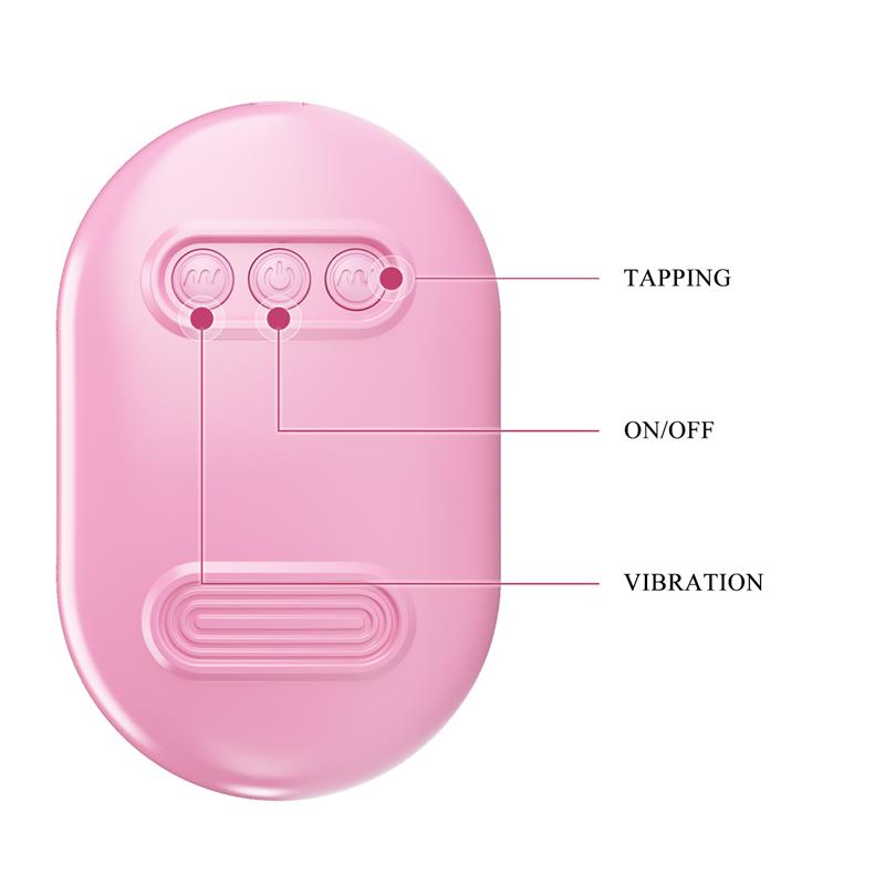 PRETTYLOVE - MAGIC BOX VIBRATING EGG AND TAPPING STIMULATOR