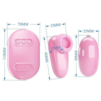PRETTYLOVE - MAGIC BOX VIBRATING EGG AND TAPPING STIMULATOR