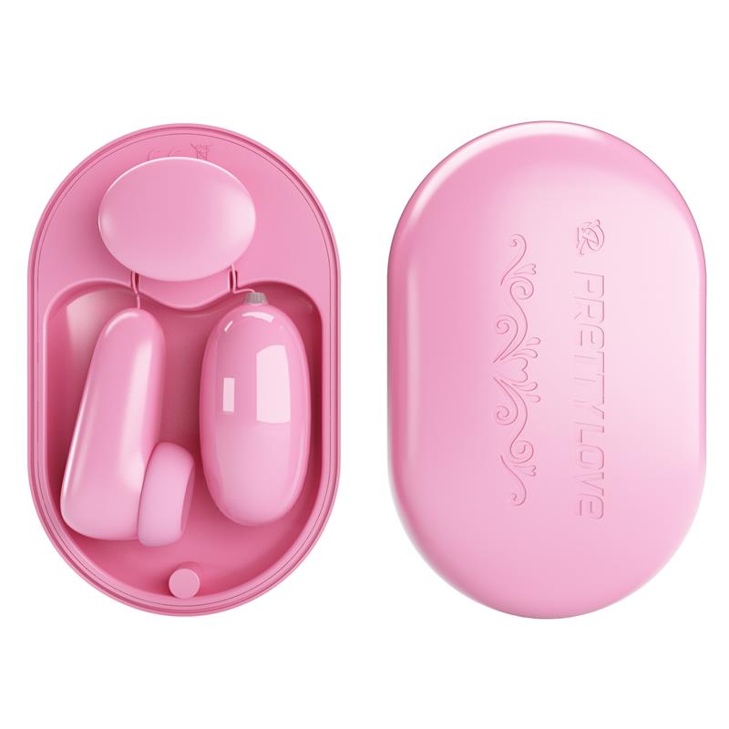 PRETTYLOVE - MAGIC BOX VIBRATING EGG AND TAPPING STIMULATOR