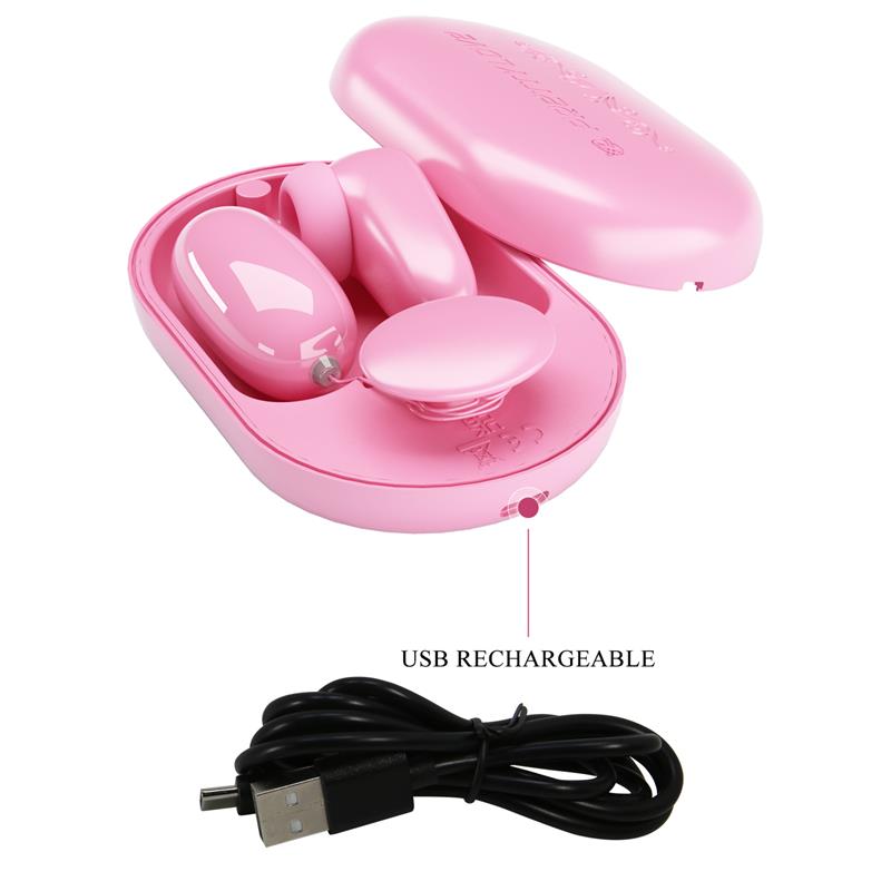 PRETTYLOVE - MAGIC BOX VIBRATING EGG AND TAPPING STIMULATOR