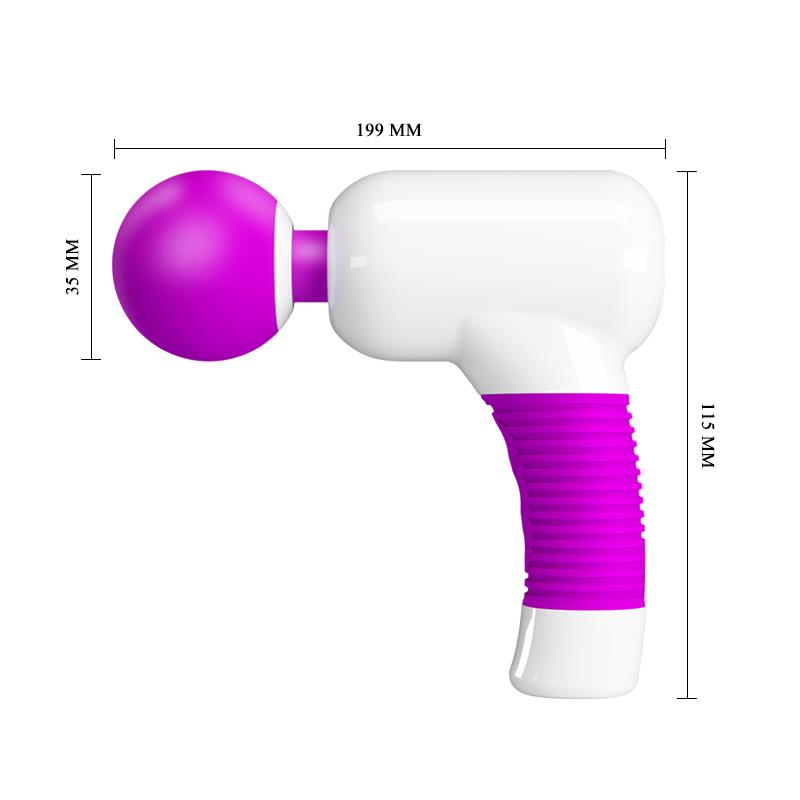 PRETTYLOVE - MAGIC BUN MASSAGER PINK
