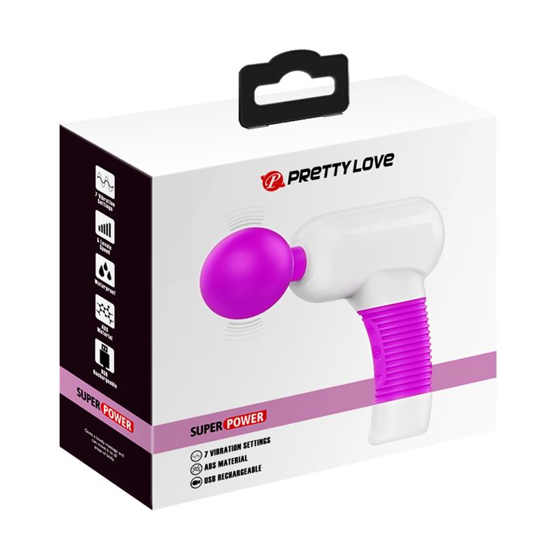 PRETTYLOVE - MAGIC BUN MASSAGER PINK