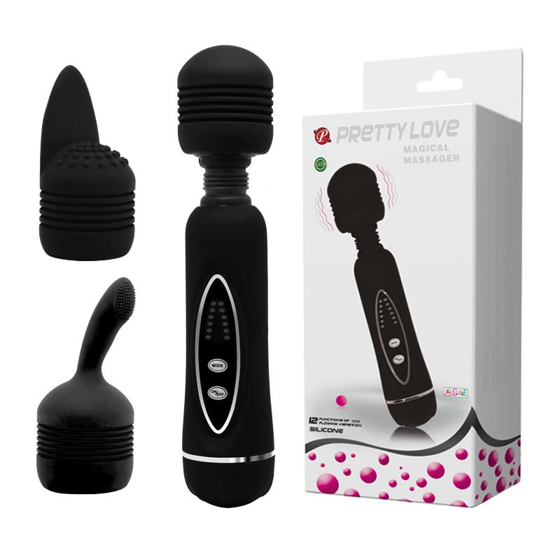 PRETTYLOVE - MAGIC MASSAGER BLACK