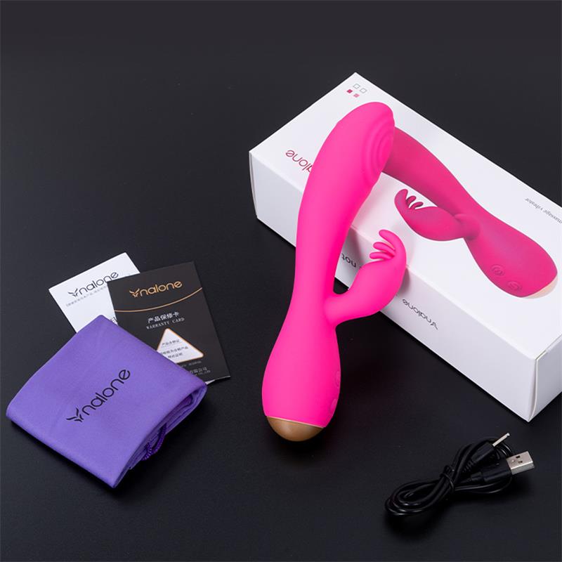 NALONE - MAGIC STICK RABBIT VIBE WITH PULSATION FUCHSIA