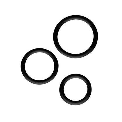 CHISA - MAGNUM FORCE COCK RING SILICONE BLACK