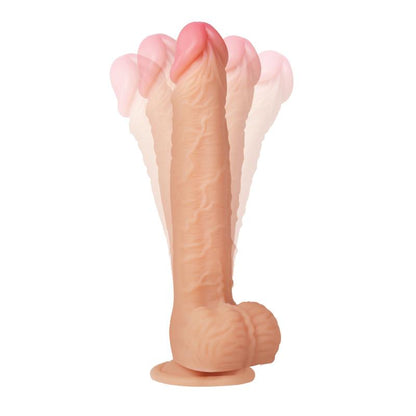CENTAURO - DILDO VIBRADOR Y ROTATORIO REALISTA MAGNUS 3.0 CON CONTROL REMOTO DE SILICONA LÍQUIDA