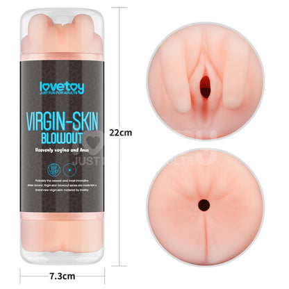 LOVETOY - MALE MASTURBAOT VIRGIN-SKIN VAGINA AND ANUS