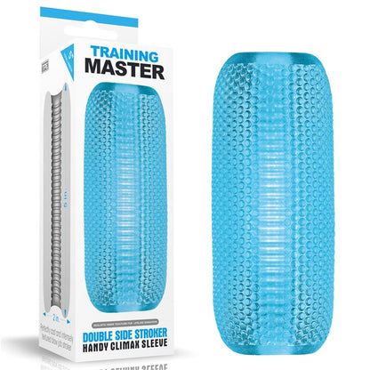 LOVETOY - MALE MASTURBATOR DOUBLE SIDE STROKER BLUE
