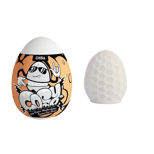 CHISA - MALE MASTURBATOR EGG COSY WHITE