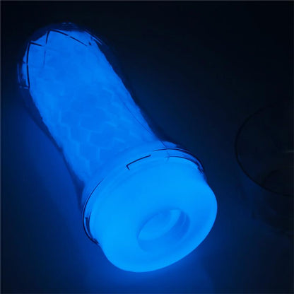LOVETOY - MALE MASTURBATOR LUMINO BLUE LIGHT