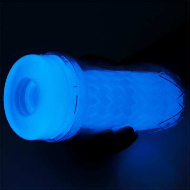 LOVETOY - MALE MASTURBATOR LUMINO BLUE LIGHT