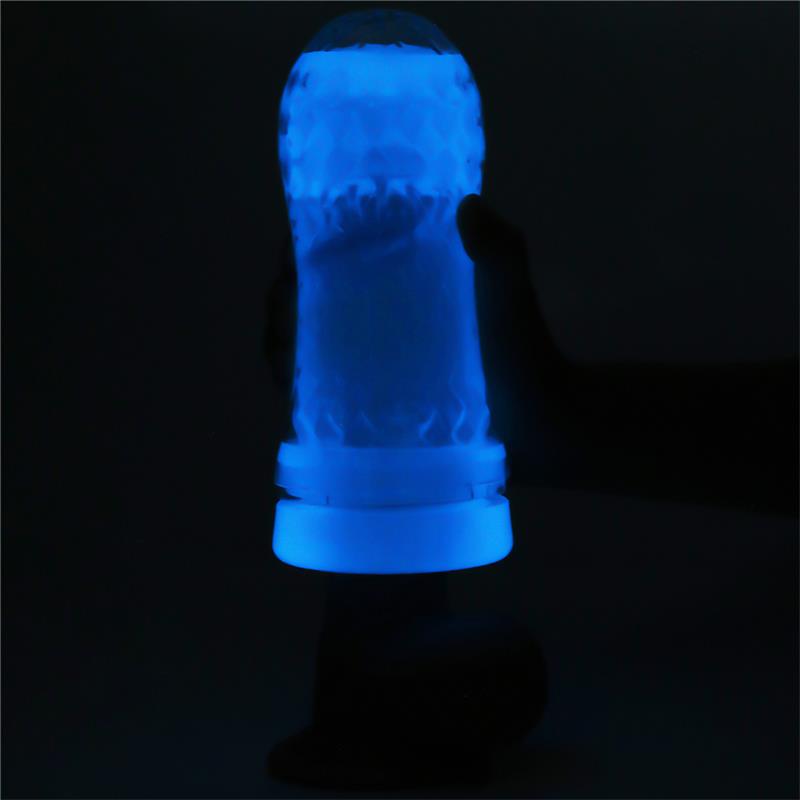 LOVETOY - MALE MASTURBATOR LUMINO BLUE LIGHT