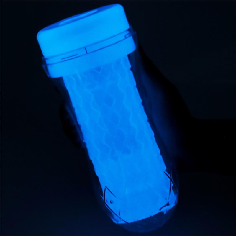 LOVETOY - MALE MASTURBATOR LUMINO BLUE LIGHT