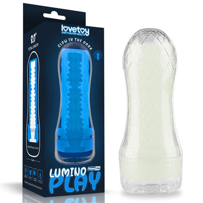 LOVETOY - MALE MASTURBATOR LUMINO BLUE LIGHT