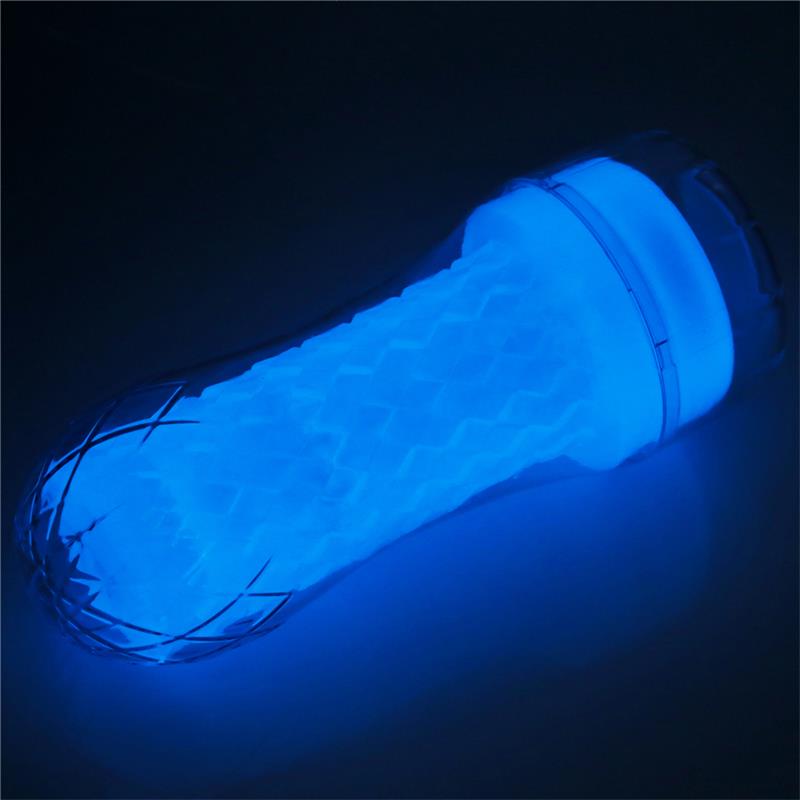 LOVETOY - MALE MASTURBATOR LUMINO BLUE LIGHT