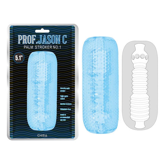 CHISA - MALE MASTURBATOR PALM STROKER NO. 1 - 4.9 BLUE