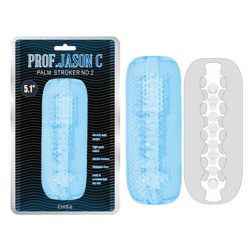 CHISA - MALE MASTURBATOR PALM STROKER NO. 2 - 4.9 BLUE