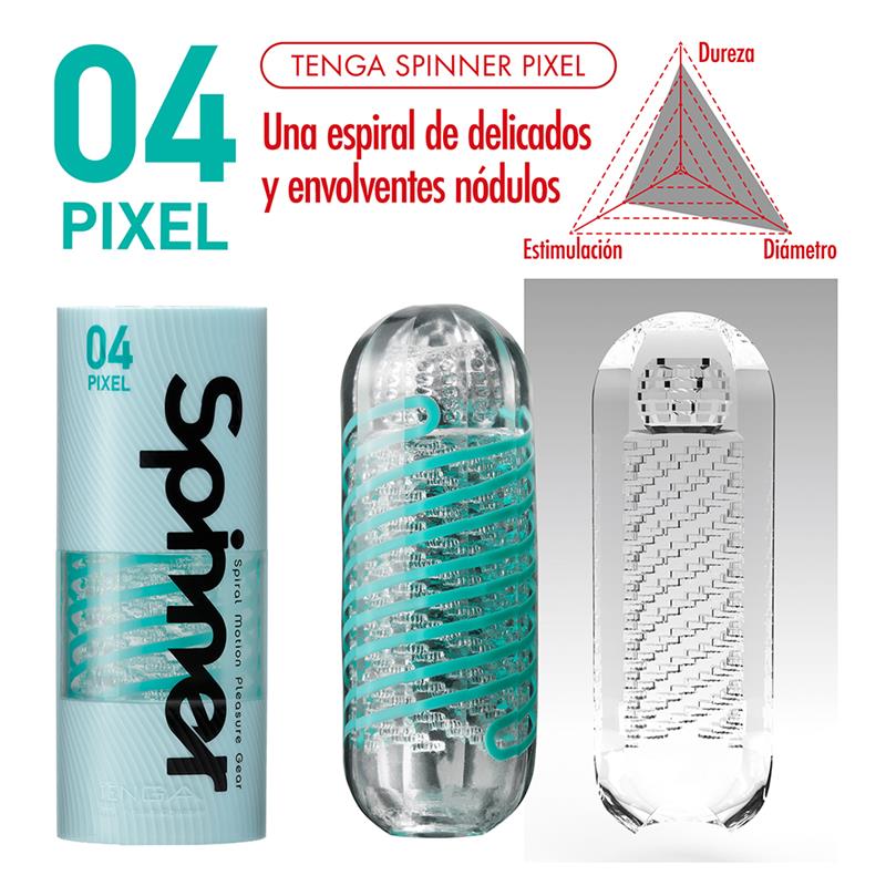 TENGA - MALE MASTURBATOR SPINNER 04 PIXEL