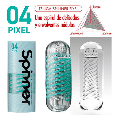 TENGA - MALE MASTURBATOR SPINNER 04 PIXEL